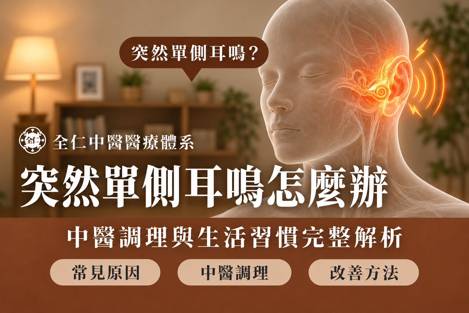 突然單側耳鳴